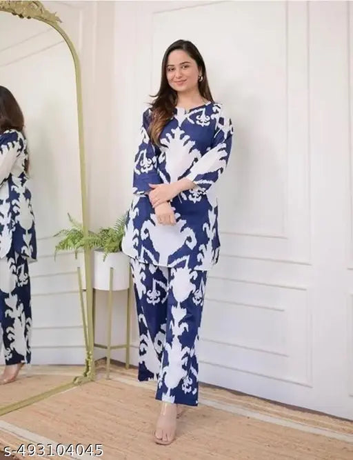 BLUE KURTA WITH PANT